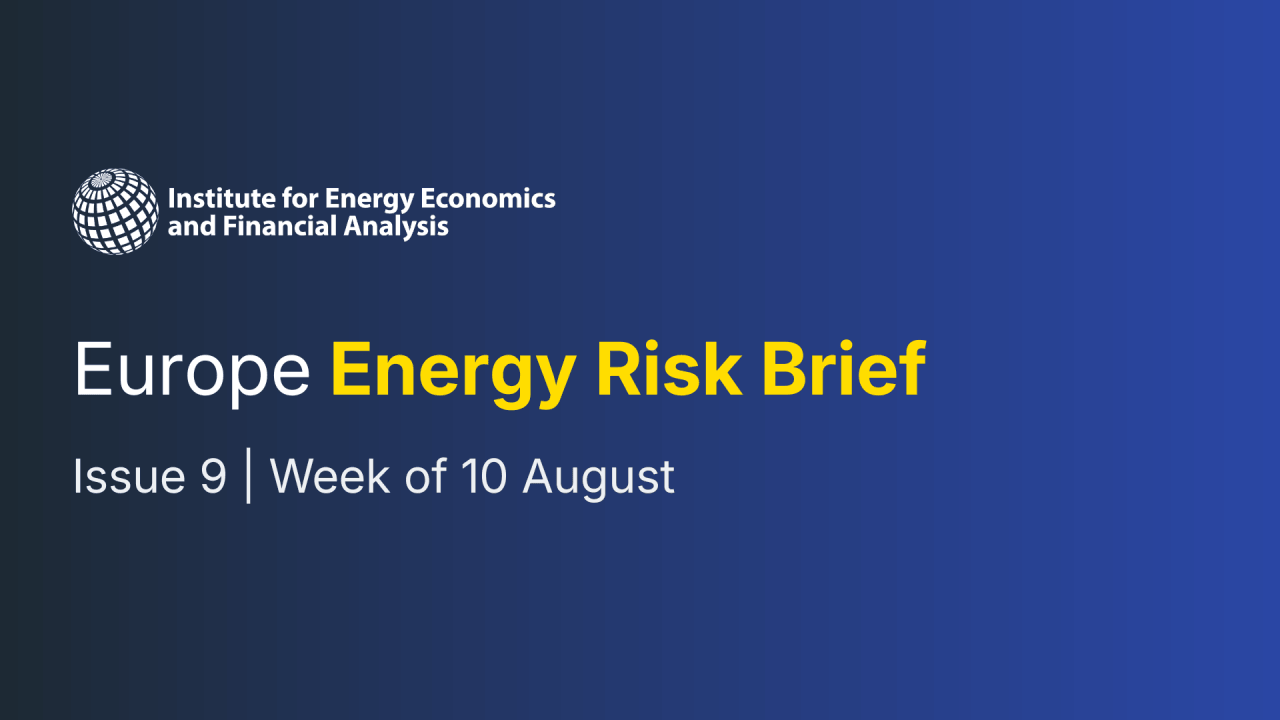 Europe's 2026 energy story: What the first eight months have revealed