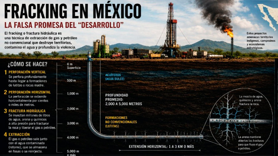 Fracking: ¿desarrollo o despojo, ecocidio y etnocidio? (Primera Parte)